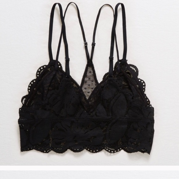 layered lace bralette